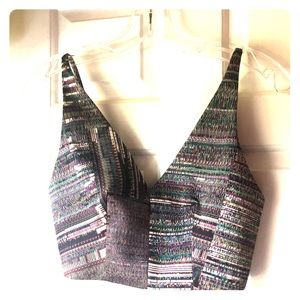 Classy Patterned Crop Top